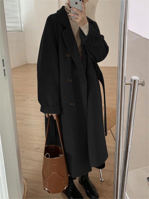 Rivoli Classic Belted Wool Coat