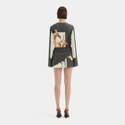 Constance Floral Twist Mini Dress