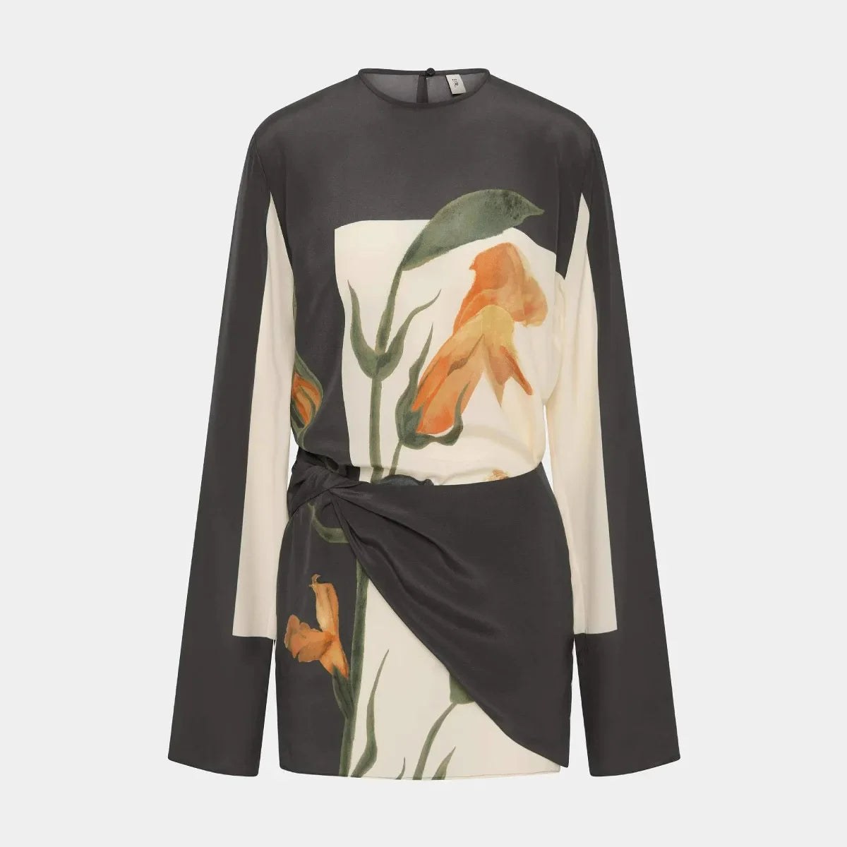 Constance Floral Twist Mini Dress