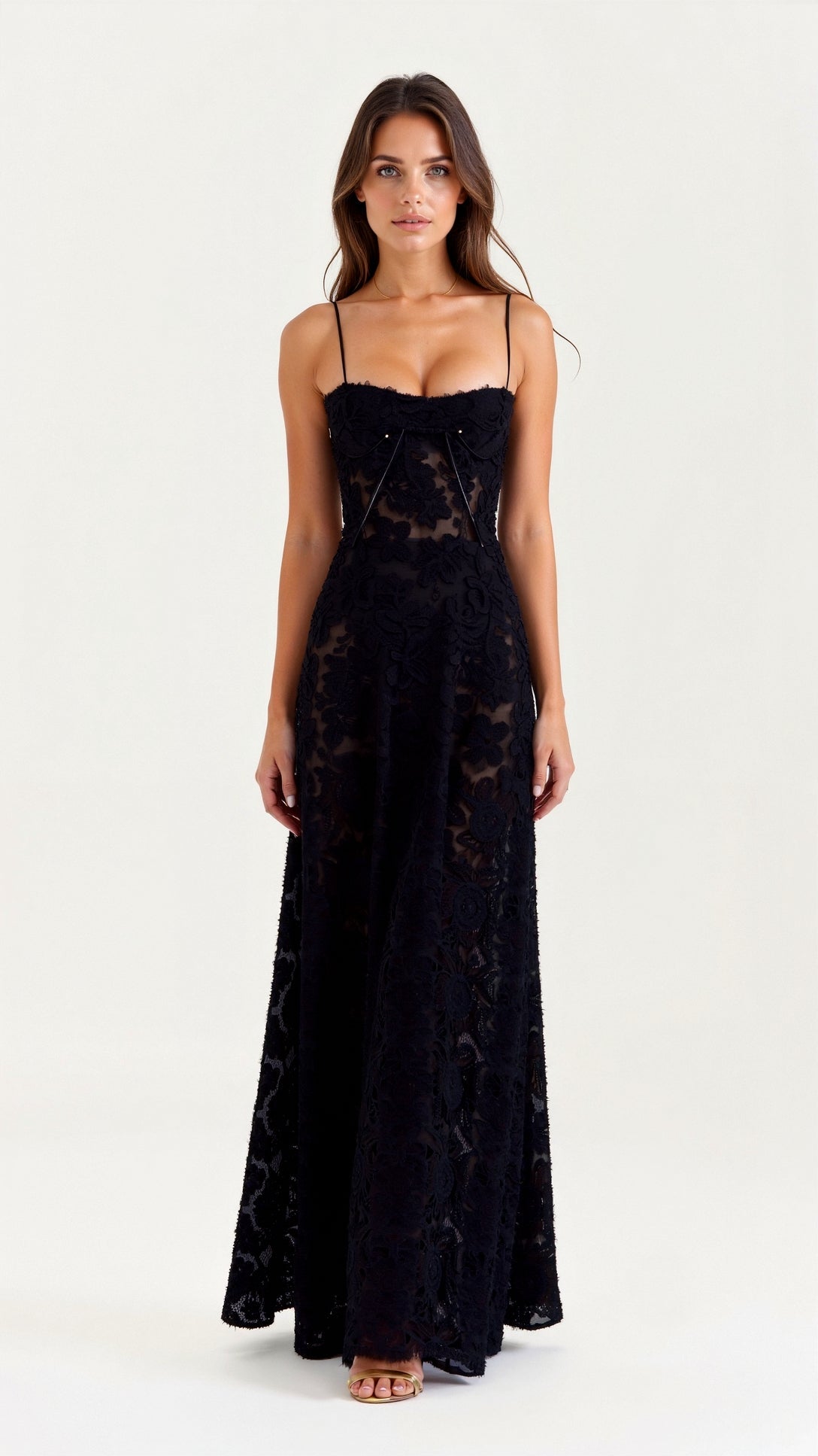 Annabelle Lace Maxi Dress