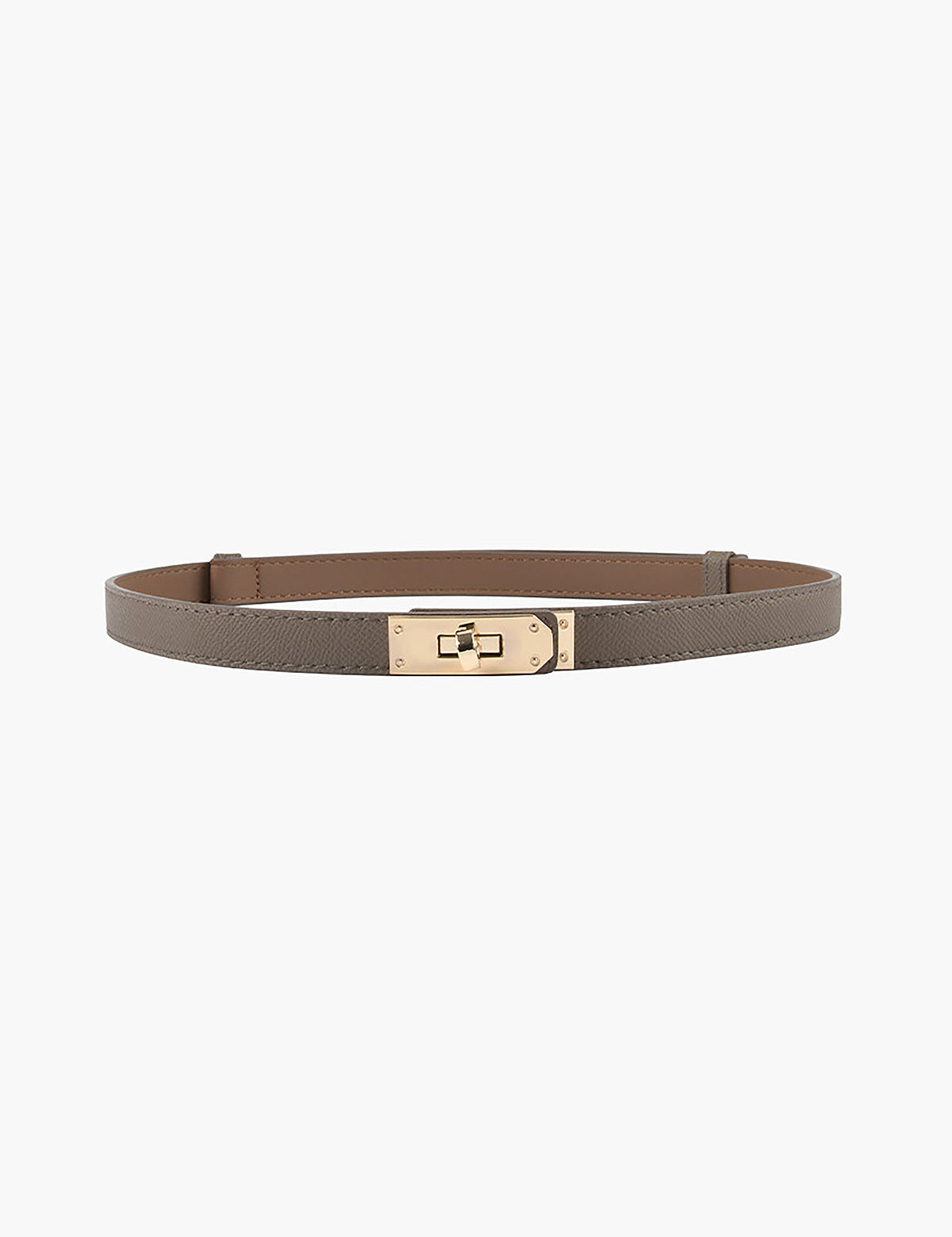 Slim Leather Belt