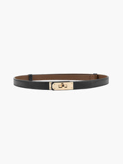 Slim Leather Belt