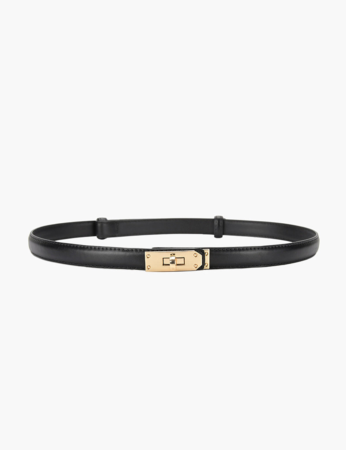 Gold Twist Closure Waist Belt