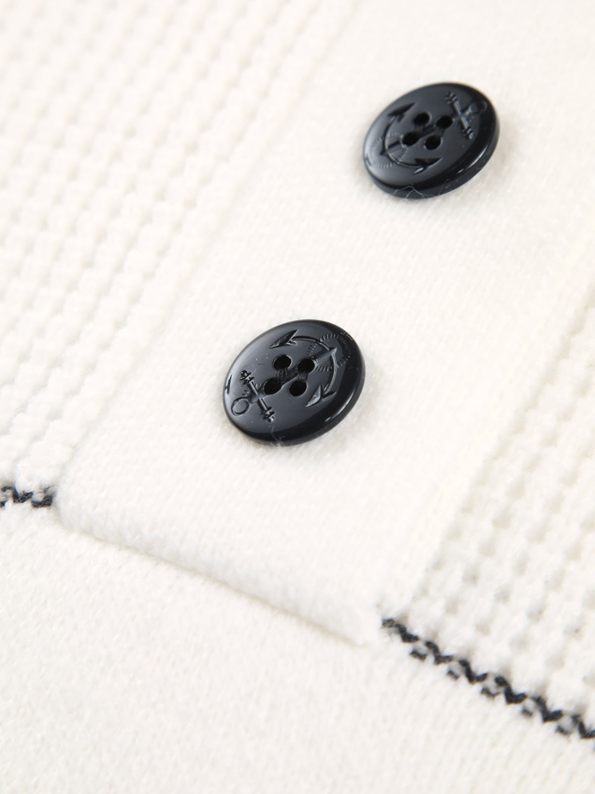 Button Collar Knit Pullover