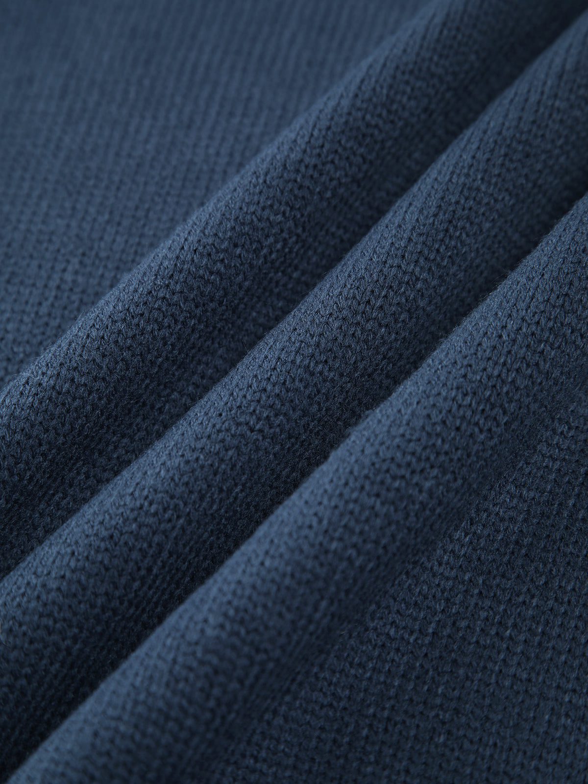 Ribbed Mock Neck Knit Sweater
