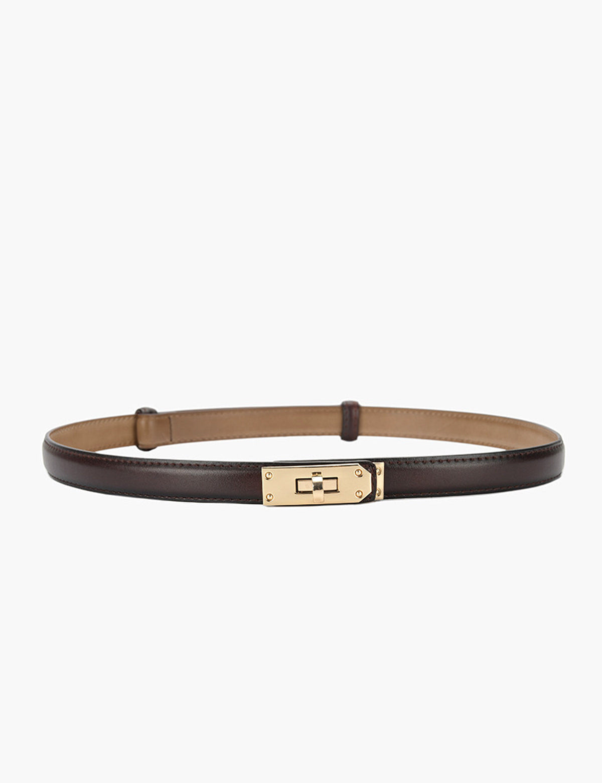 Gold Twist Closure Waist Belt
