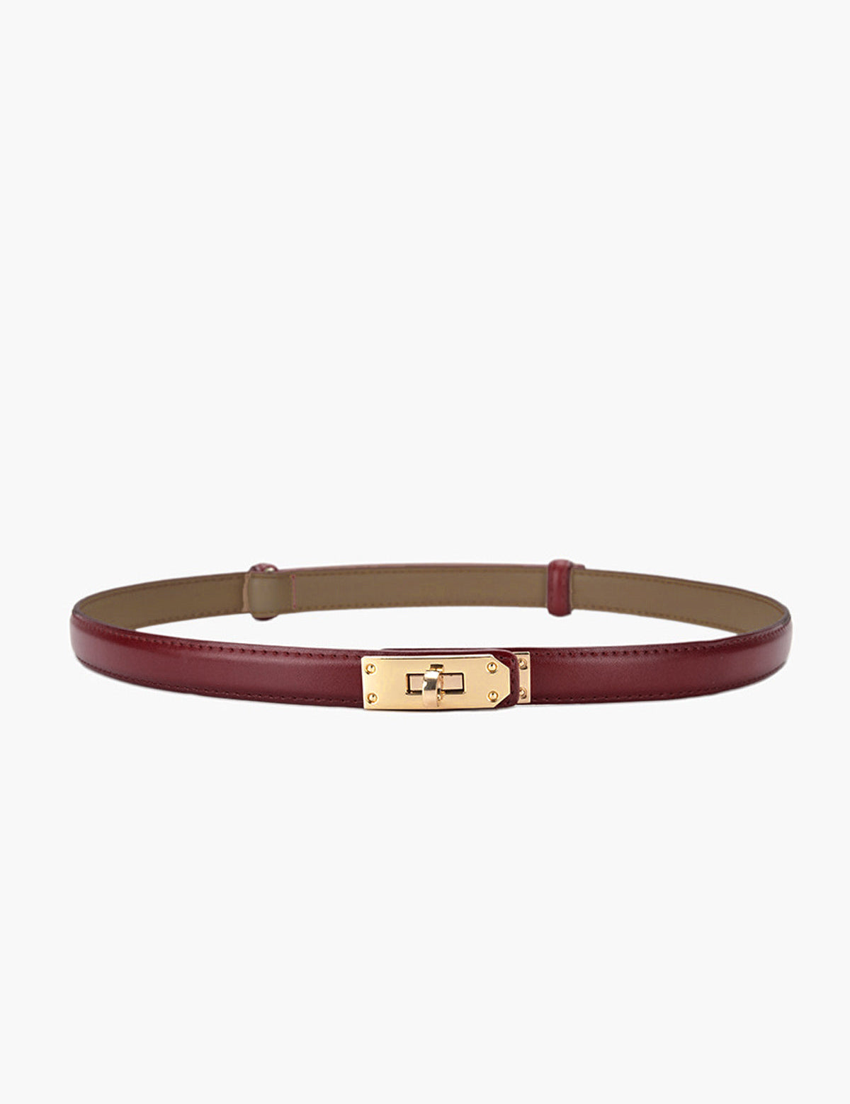 Gold Twist Closure Waist Belt