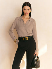 Collared Pullover Sweater