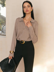 Collared Pullover Sweater