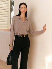 Collared Pullover Sweater