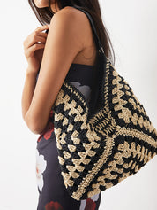 Boho Crochet Shoulder Bag