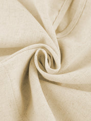 Utility Linen Wide-Leg Two-Piece Set