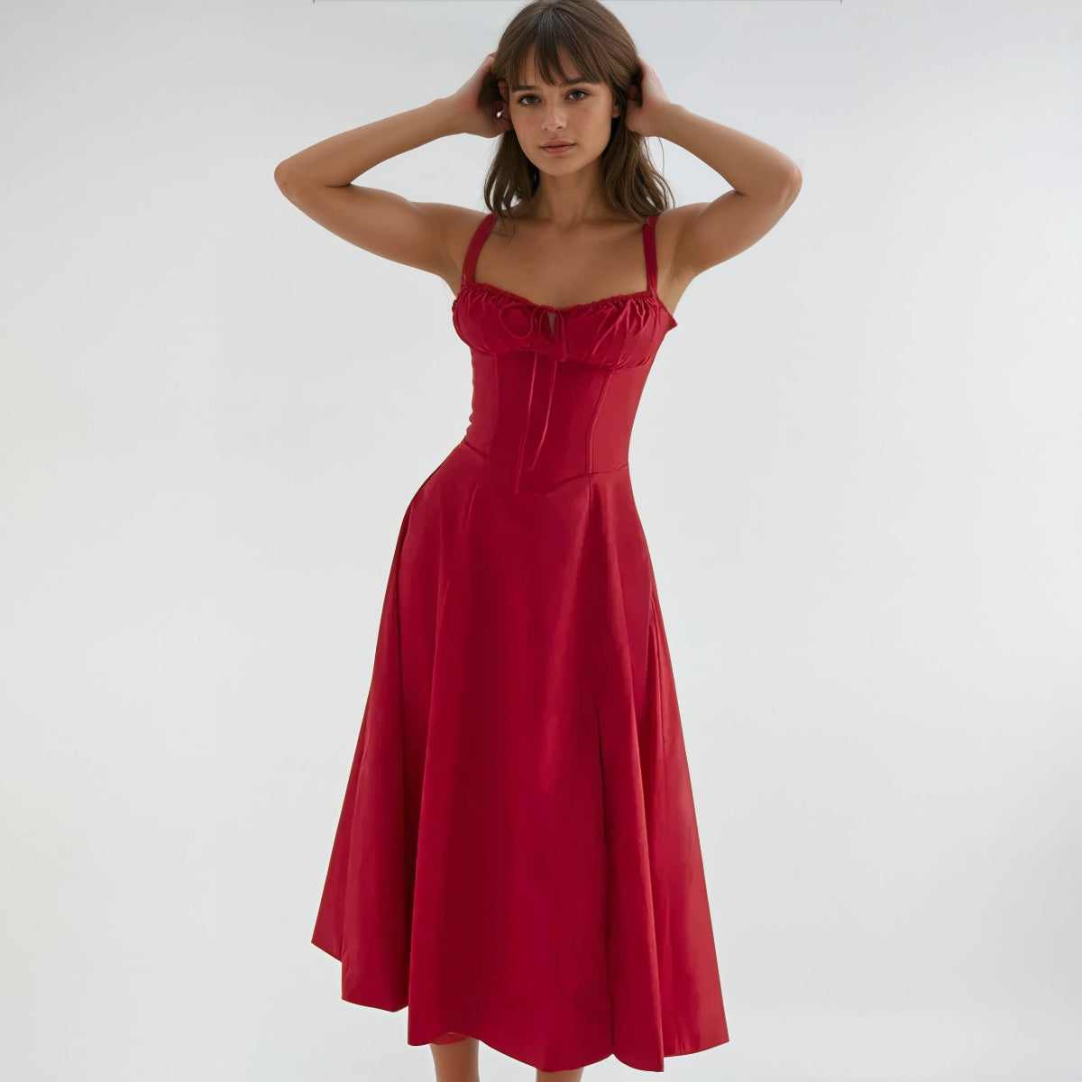 Catherine Corset Midi Dress