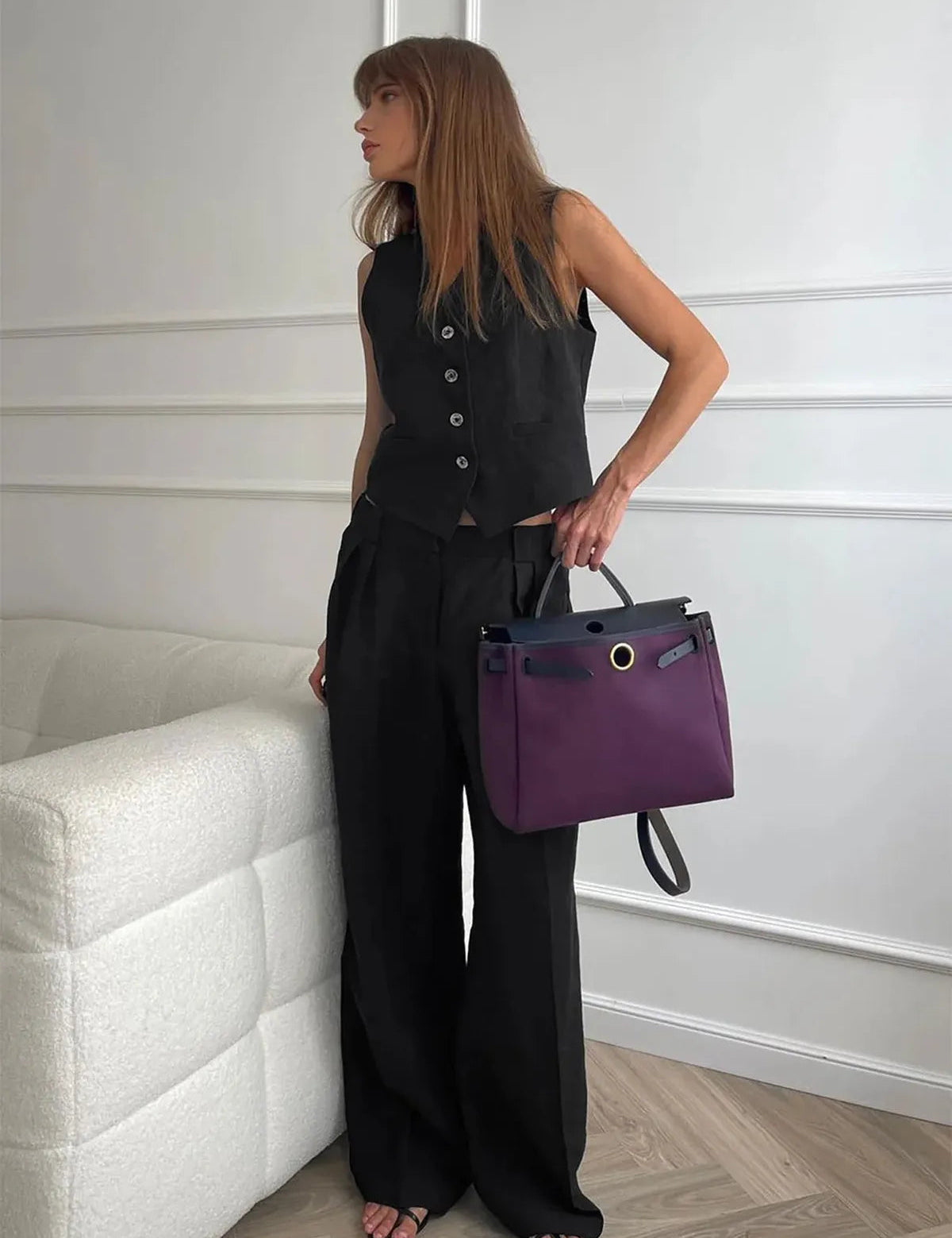 Cotton Linen Two-Piece Set
