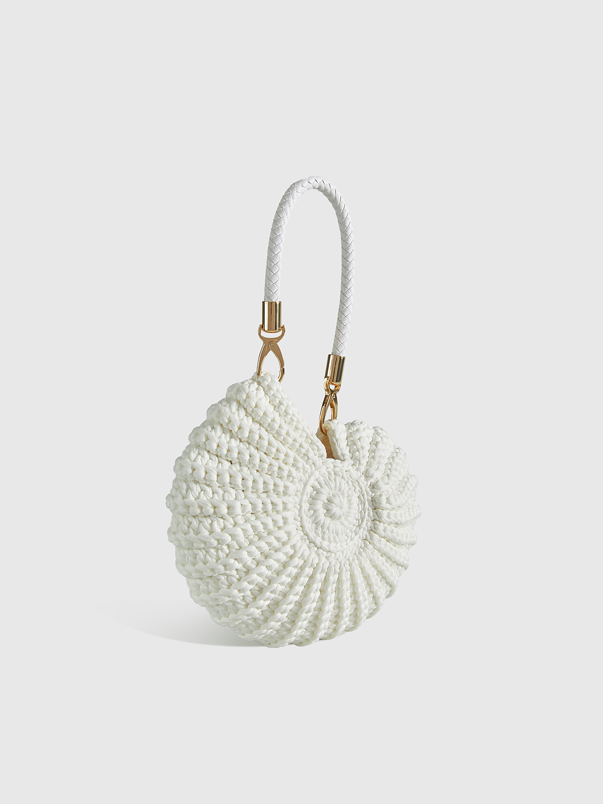 Conch-Shaped Handbag