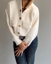 Jette Plush Hoodie Jacket