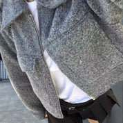 Cropped Boucle Jacket