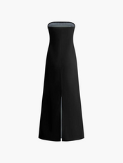 Calla Strapless Printed Maxi Dress