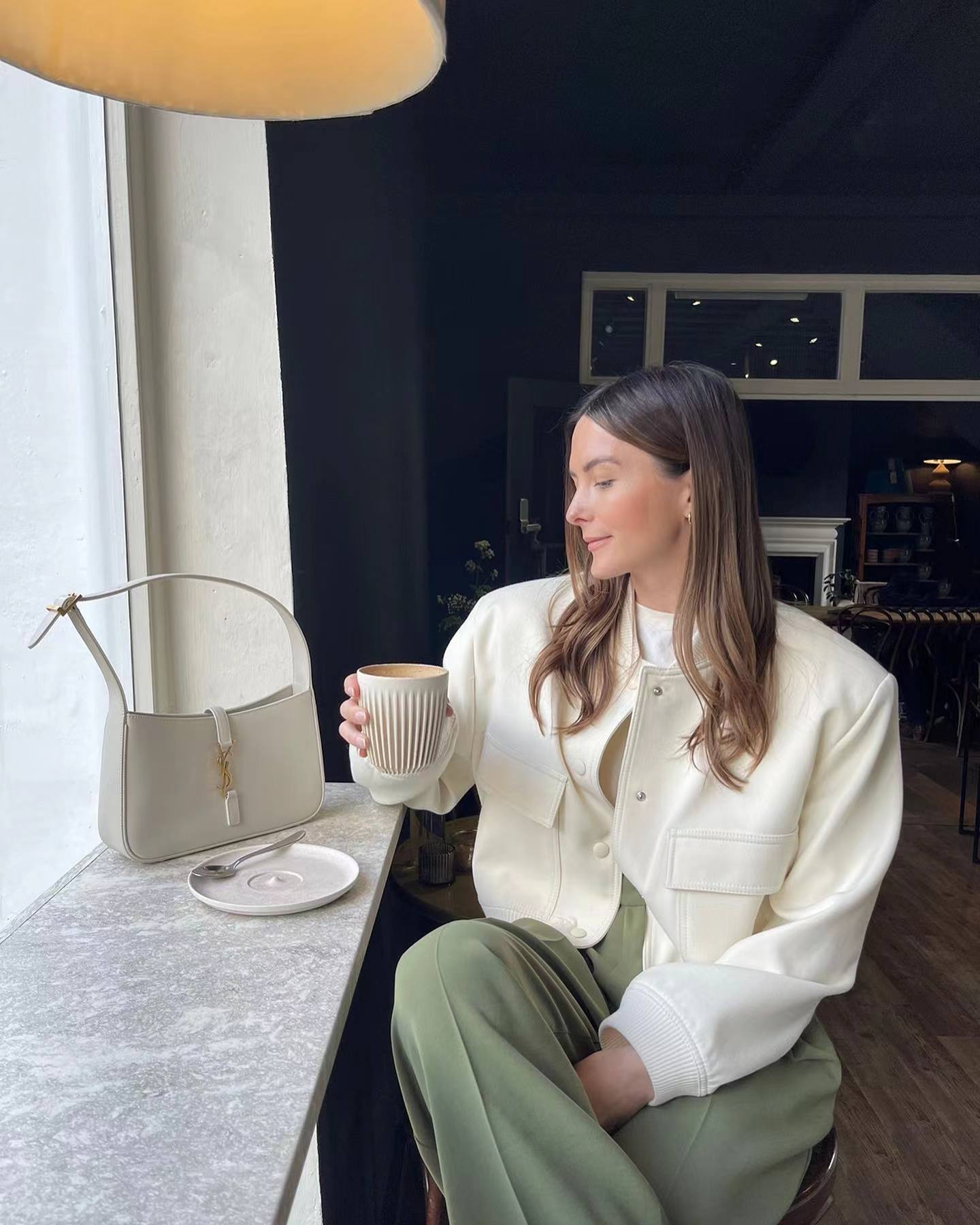 Nolan Oversized Bomber Jacket