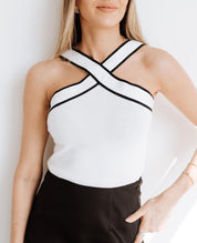 La Riviera Crossed Tank Top
