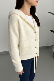 Jette Plush Hoodie Jacket