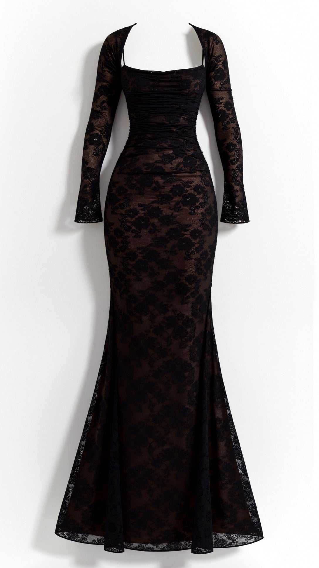 Livilla Long Lace Maxi Dress