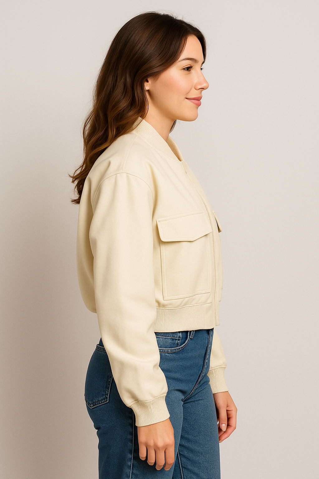 Nolan Oversized Bomber Jacket