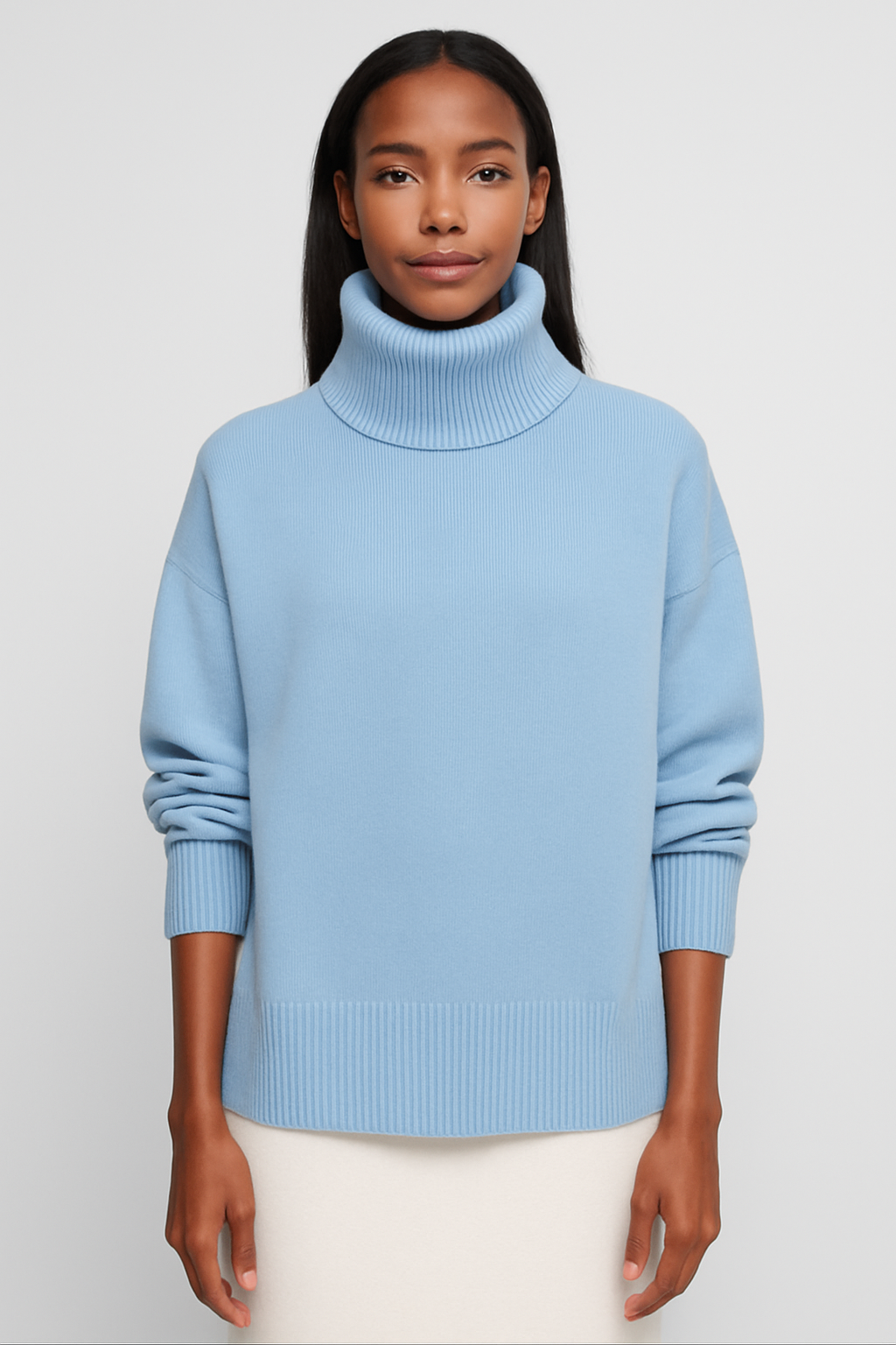 Oversized Turtleneck Sweater