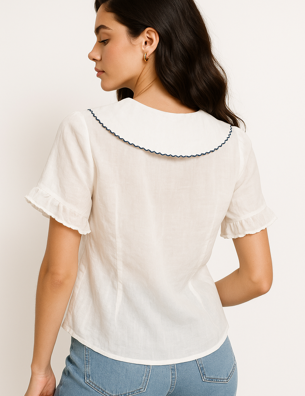 Retro_Doll_Collar_Womens_Shirt__Short_Sleeve_Cotton-Linen_Blend_Blouse_for_Casual_Wear_1.png