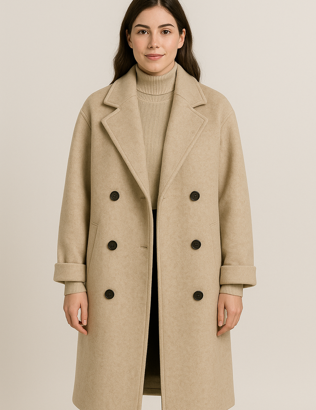 Rivoli Classic Belted Wool Coat