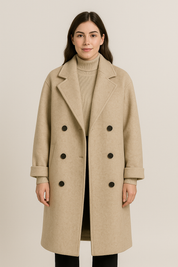 Rivoli Classic Belted Wool Coat