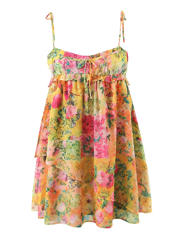 Amalfi Floral Mini Dress