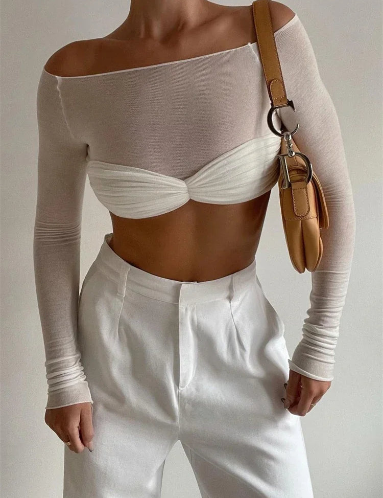 Kendall Sheer Mesh Top