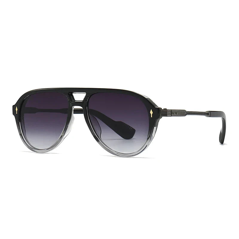 Jade Retro Aviator Sunglasses