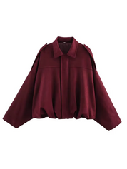 Vintage Oversized Bomber Jacket