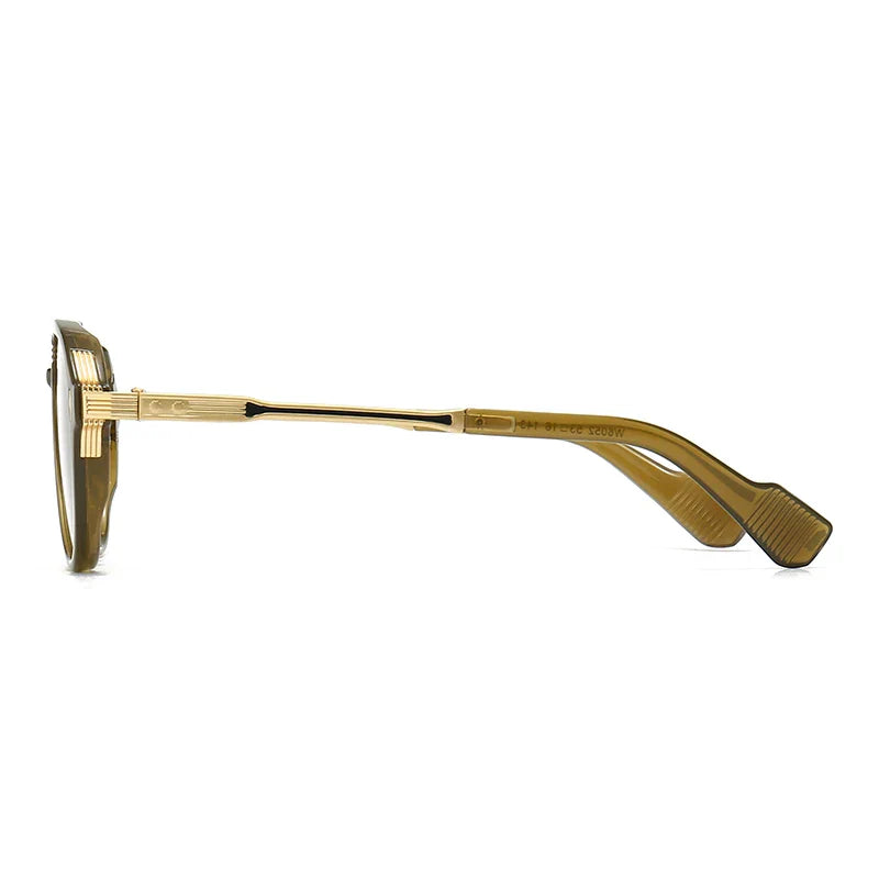 Jade Retro Aviator Sunglasses