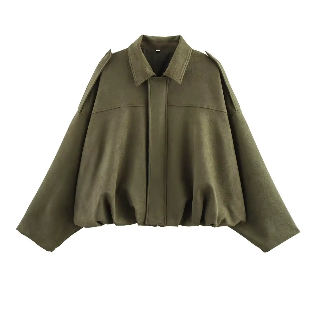 Vintage Oversized Bomber Jacket