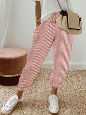 Lightweight Anti-Sweat Linen Trousers