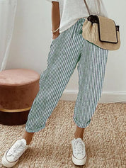 Lightweight Anti-Sweat Linen Trousers