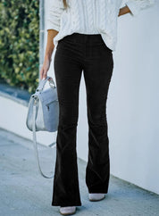 High Waist Flared Pants