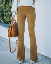 High Waist Flared Pants