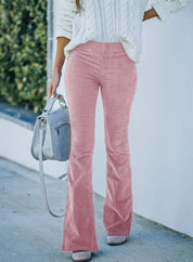High Waist Flared Pants