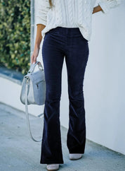 High Waist Flared Pants