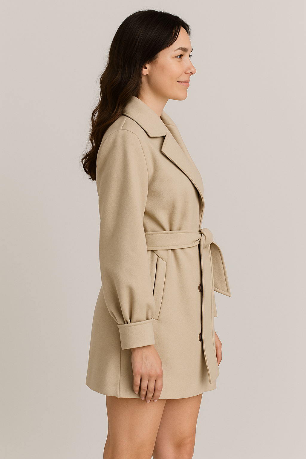 Soho Belted Coat Dress