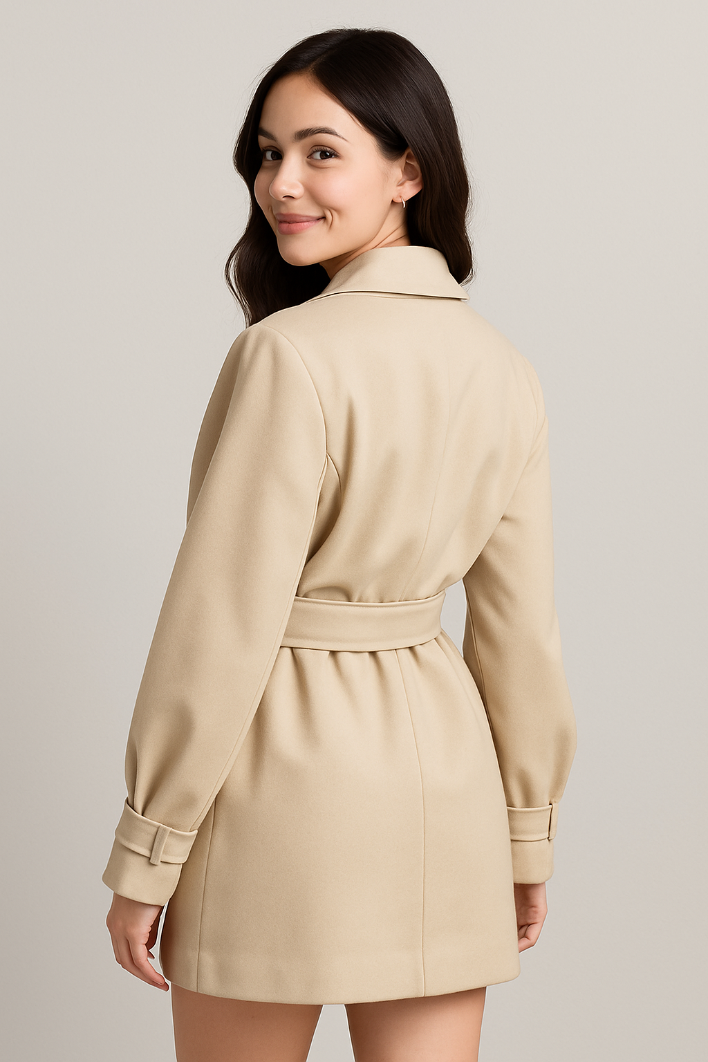 Soho Belted Coat Dress